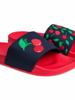 Lustige Pantoletten Süße Kirschen 10 Lustige Pantoletten Süße Kirschen -Dedoles D U F SD C PVC 1586 3