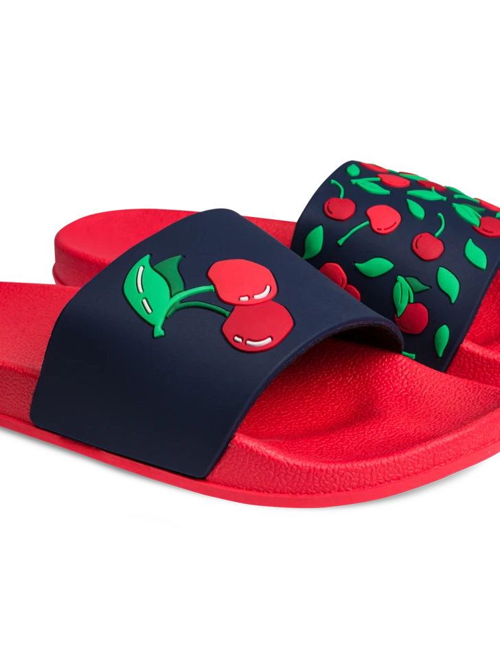 Lustige Pantoletten Süße Kirschen 5 Lustige Pantoletten Süße Kirschen – Bild 3