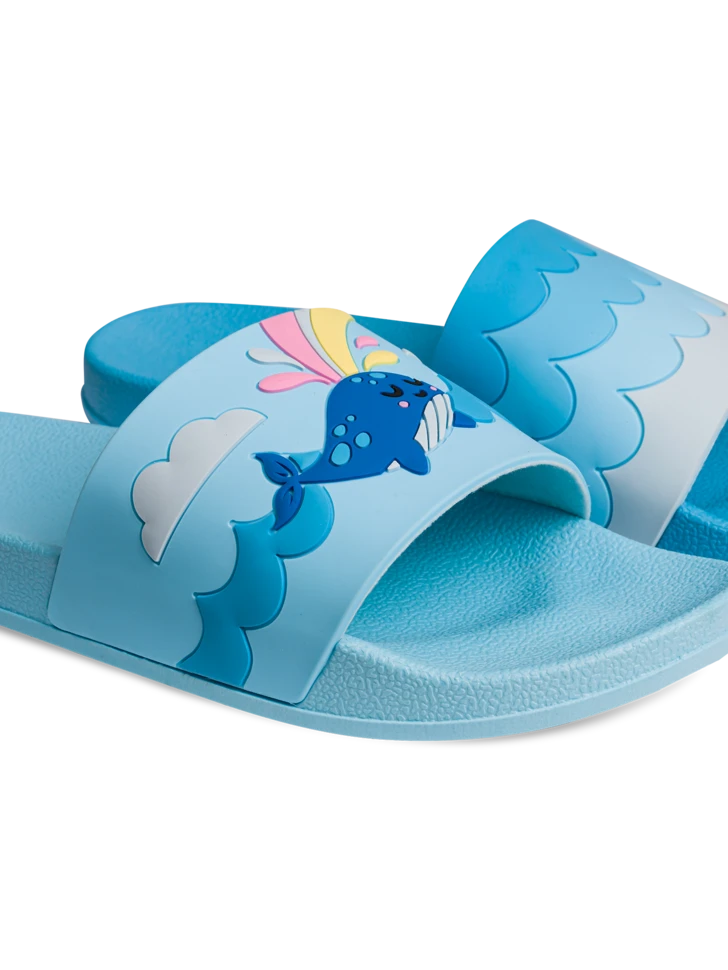 Lustige Pantoletten Glücklicher Wal 5 Lustige Pantoletten Glücklicher Wal – Bild 3