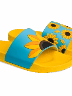 Lustige Pantoletten Sommer-Sonnenblume -Dedoles D U F SD C PVC 1608 3