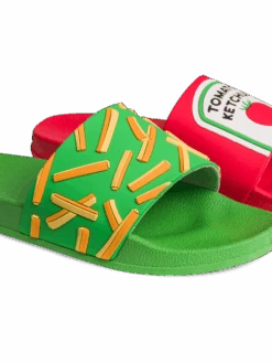 Lustige Pantoletten Pommes Mit Ketchup -Dedoles D U F SD C PVC 165 3