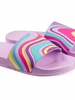 Lustige Pantoletten Farbwellen -Dedoles D U F SD C PVC 1799 3