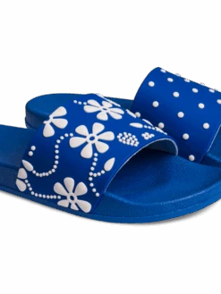 Lustige Pantoletten Blaudruck -Dedoles D U F SD C PVC 920 3