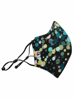 Lustige Antibakterielle Gesichtsmaske Regenlichter - Größe „Groß“