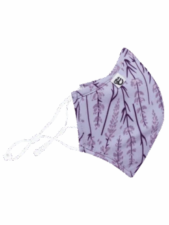 Lustige Antibakterielle Gesichtsmaske Lavendel - Größe „Groß“