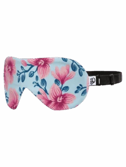 Lustige Schlafmaske Orchidee