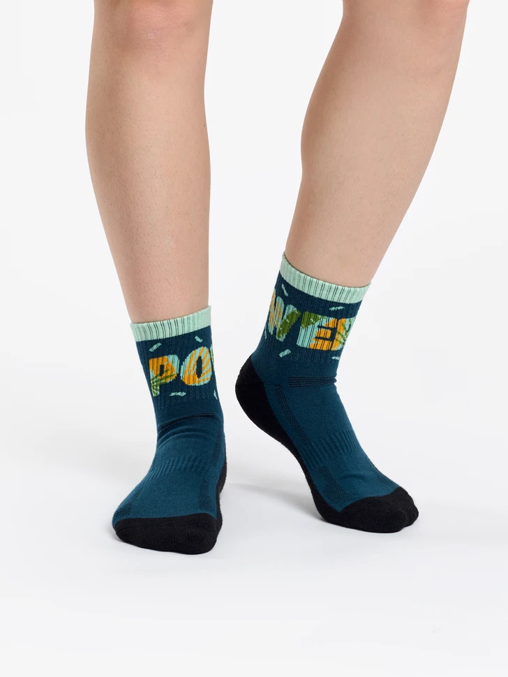 Lustige Funktionelle Crewsocken Power 4 Lustige Funktionelle Crewsocken Power – Bild 2