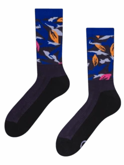 Lustige Funktionelle Socken Abstrakter Dschungel