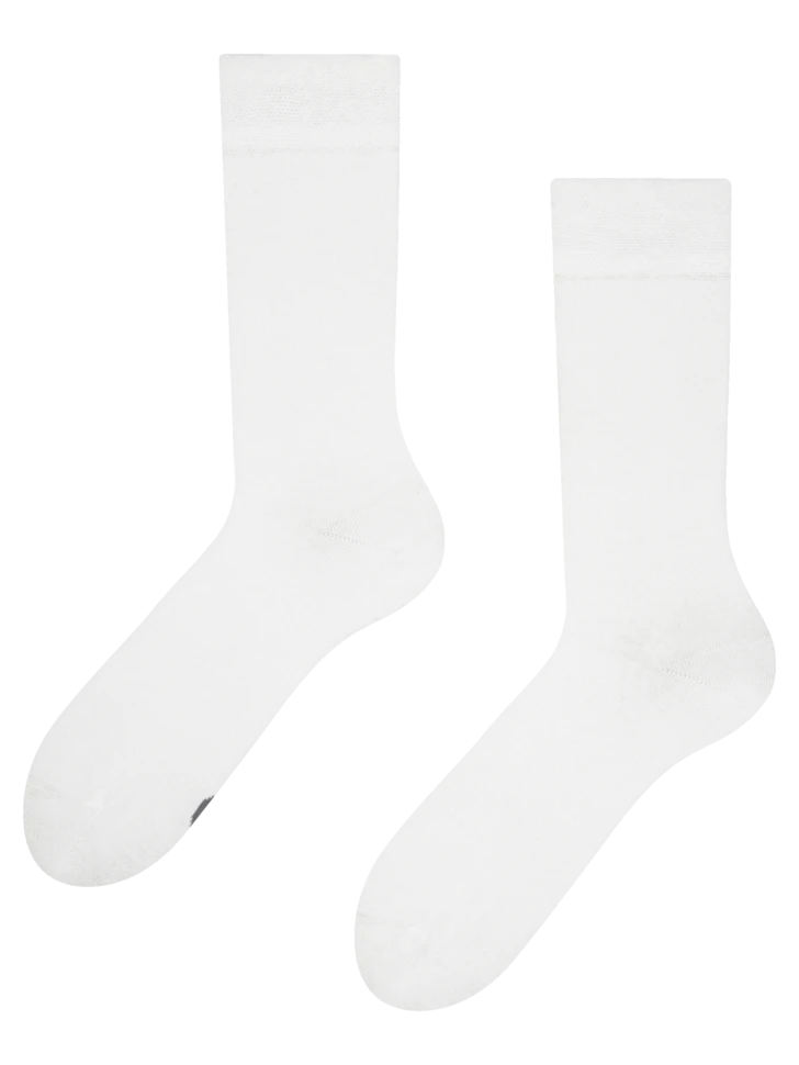 Weiße Socken Aus Recycelter Baumwolle 3 Weiße Socken Aus Recycelter Baumwolle