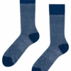 Blaue Und Graue Jacquard-Socken