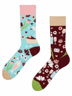 Lustige Socken Süßes Date