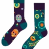 Lustige Socken Totenköpfe Und Blumen -Dedoles D U SC RS C C 1464 1