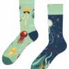 Lustige Socken Schwimmende Qualle -Dedoles D U SC RS C C 1465 1