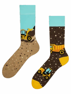Lustige Socken Schwere Maschinen