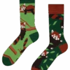 Lustige Socken Roter Panda