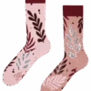 Lustige Socken Aus Recycelter Baumwolle Rosa Blätter -Dedoles D U SC RS C RC 1556 2