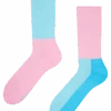 Rosa Und Blaue Sportsocken