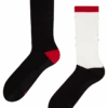 Schwarze Und Weiße Sportsocken