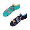 Lustige Sneakersocken Schmetterlinge -Dedoles D U SC SS C C 127 1