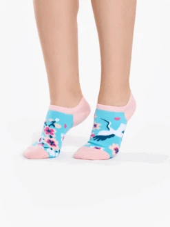 Lustige Sneakersocken Sakura Und Reiher -Dedoles D U SC SS C C 1370 3