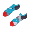 Lustige Sneakersocken Möwe