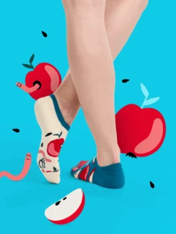 Lustige Sneakersocken Roter Apfel 10 Lustige Sneakersocken Roter Apfel -Dedoles D U SC SS C C 1814 7