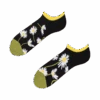 Lustige Sneakersocken Gänseblümchen In Der Nacht