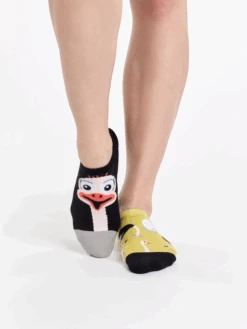 Lustige Sneakersocken Strauß -Dedoles D U SC SS C C 1897 2