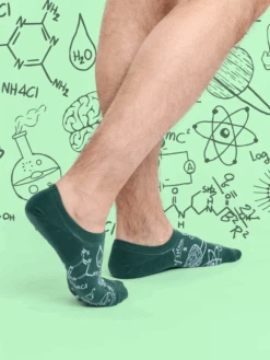 Lustige Sneakersocken Physik Gegen Chemie -Dedoles D U SC SS C C 195 7