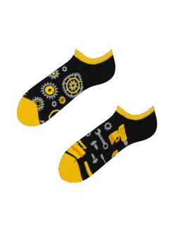 Lustige Sneakersocken Mechaniker