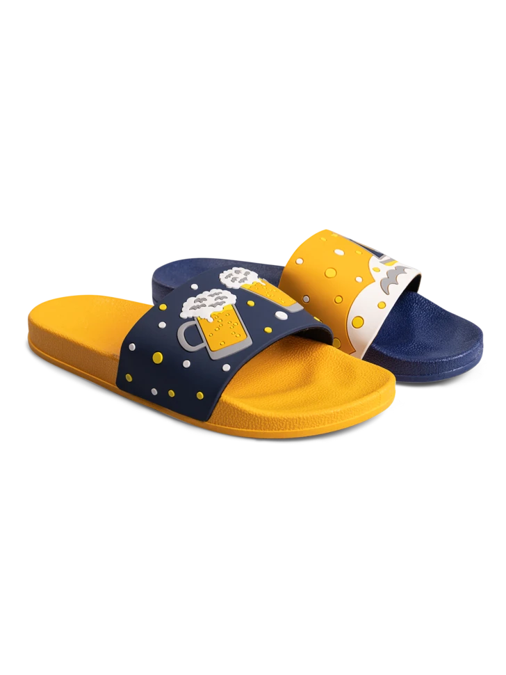 Lustige Pantoletten Kaltes Bier 4 Lustige Pantoletten Kaltes Bier – Bild 2