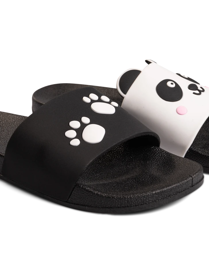 Lustige Pantoletten Pandapfoten 5 Lustige Pantoletten Pandapfoten – Bild 3