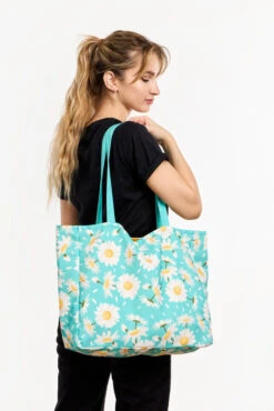 Lustige Tragetasche Sommer-Gänseblümchen -Dedoles D W BW AC BTB C 1795 ONE 3