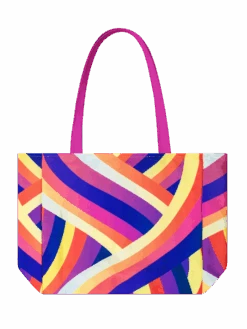 Lustige Tragetasche Regenbogenfarben