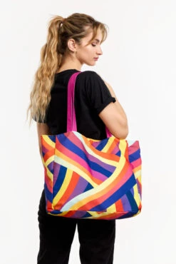 Lustige Tragetasche Regenbogenfarben -Dedoles D W BW AC BTB C 1801 ONE 3