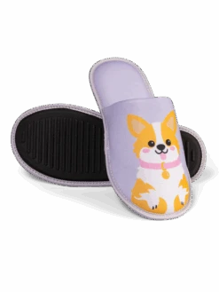 Lustige Hausschuhe Corgi-Hund -Dedoles D W F HS C T 241 3