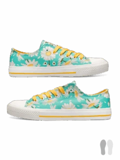 Lustige Canvas-Schuhe Sommer-Gänseblümchen 10 Lustige Canvas-Schuhe Sommer-Gänseblümchen -Dedoles D W F SH CS C 1795 2