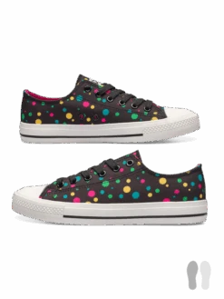 Lustige Canvas-Schuhe Neonpunkte 10 Lustige Canvas-Schuhe Neonpunkte -Dedoles D W F SH CS C 84 2