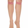 Nylonkniestrümpfe Pastellrosa -Dedoles D W H KHS B N 1193 ONE 1