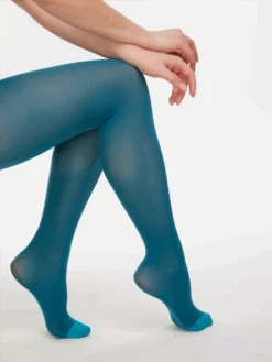 Nylonstrumpfhosen Smaragdgrün -Dedoles D W H T B N 1195 2
