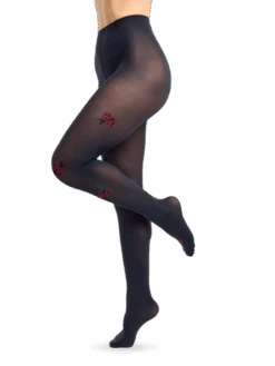 Lustige Nylonstrumpfhosen Marienkäfer-Punkte