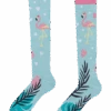 Lustige Kniestrümpfe Liebes-Flamingos -Dedoles D W H UKS C C 206 2