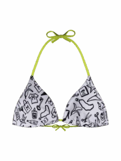 Lustiges Bikinioberteil In Triangelform Miklosko & Dedoles