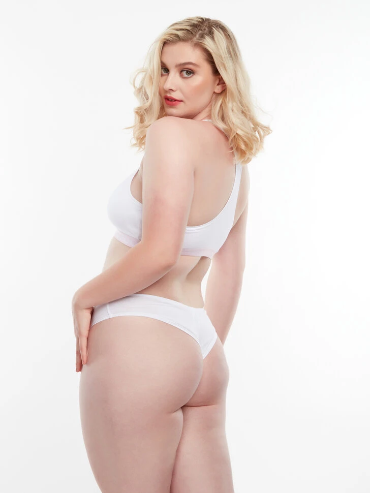 Weiße Damenbralette 6 Weiße Damenbralette – Bild 4