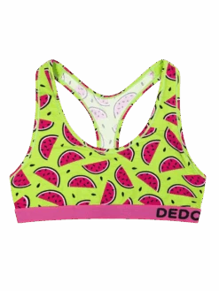 Lustige Damenbralette Saftige Wassermelone