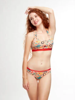 Lustige Damenbralette Folk-Hahn 11 Lustige Damenbralette Folk-Hahn -Dedoles D W UN B C C 135 5