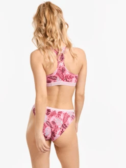 Lustige Damenbralette Rosa Blätter -Dedoles D W UN B C C 1556 4