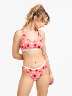 Lustige Damenbralette Süße Erdbeeren -Dedoles D W UN B C C 1698 3