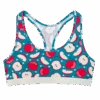 Lustige Damenbralette Roter Apfel