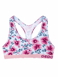 Lustige Damenbralette Orchidee